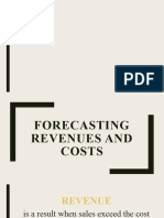 Q2 M7 Forecasting Revenues and Costs Department