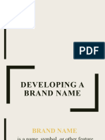 Q1 M5.2 Developing A Brand Name