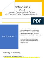 Dictionary Python