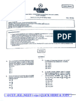 Te 7 Code A Oym Phase 1 Que Paper @cet - Jee - Neet