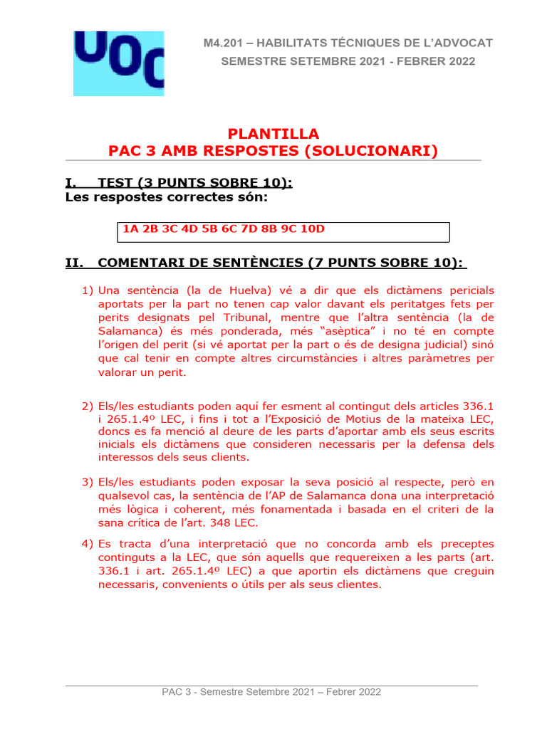 Plantilla Pac 3 Amb Respostes | PDF