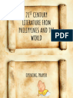 Canonical Authors and Works of Philippine National Artist in Literature