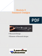 Module 3 - Research Designs