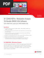 3G Modulation Analysis (89601B7NC)