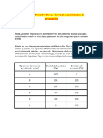 ? Semana 03 - Tema 01 Tarea - Curva de Posibilidades de Producción