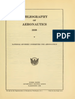 National Advisory Committee For Aeronautics Bibliography of Aeronautics 1930