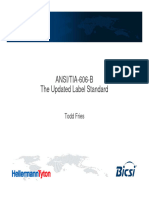 ANSI-TIA-606-B - The Updated Labeling Standard - Todd Fries - HellermannTyton