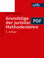 Bydlinski 2023 Grundzüge Der Juristischen Methodenlehre 2