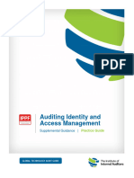 Auditing Identity&access MGMT 2021