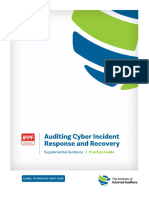 Auditing Cyber Incident Response&Recovery 2022