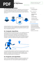 1 Computer Algorithms