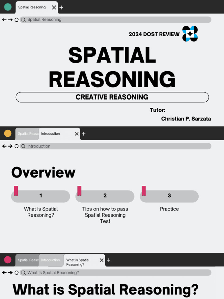Spatial Reasoning | PDF