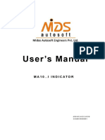 MA10..I With RS232 MIDAS User's Manual