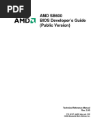 AMD SB600 BIOS Developer's Guide