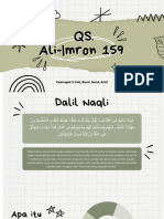 Kelompok 3 Al-Imran 159 PAI SMP