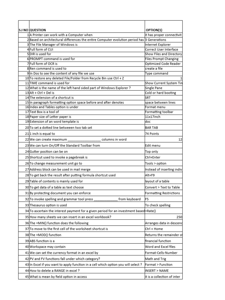 Mcq of mode 1 2 3 4 5 pdf debits and credits expense