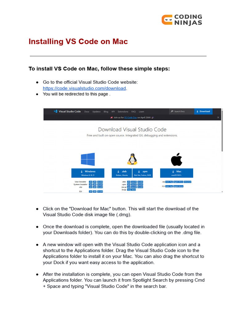 Installing Vs Code On Linux Installing Vs Code On Linux