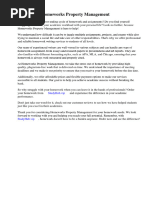 Homeworks Property Management