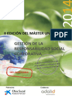 Dossier Informativo II Edicion Master RSC 2014 15