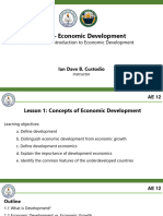 01 AE12 Mod1 Lesson1 ConceptsofEconomicDevelopment