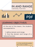 Domain and Range of A Function