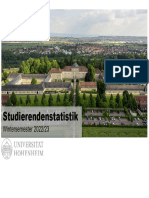 Studierendenstatistik WS 22-23