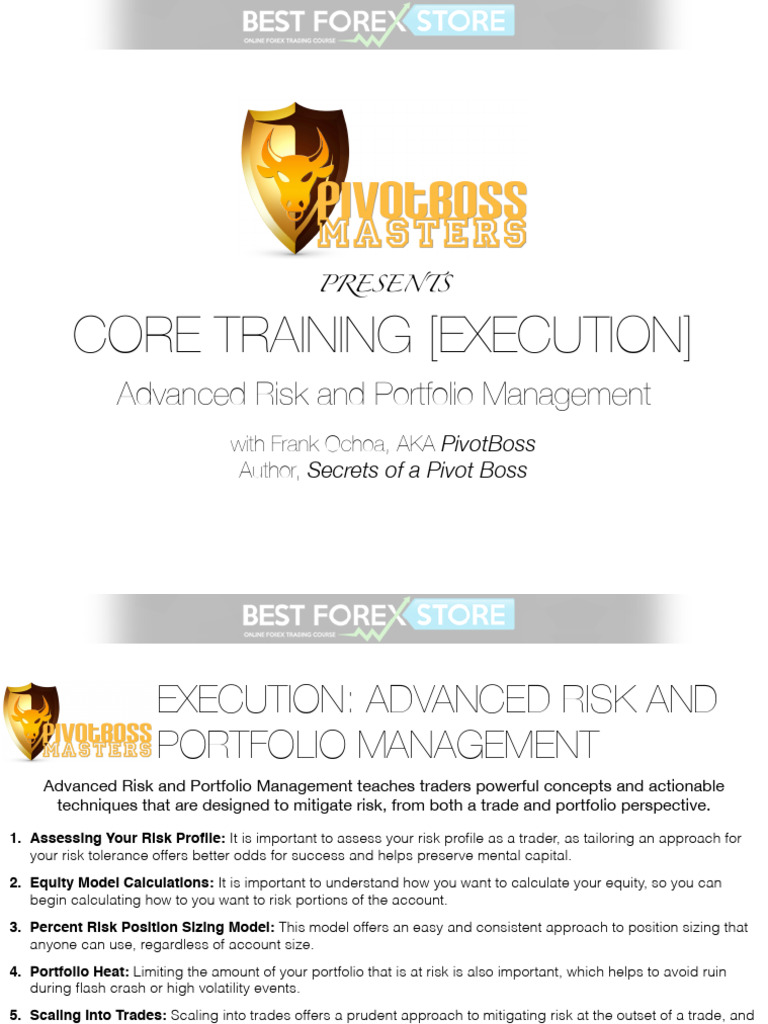 Advanced Risk Management for Traders | PDF | Risk | Equity (Finance)