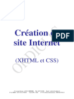 creation site internet partie 1