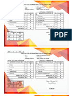 DAFTAR NILAI PRAKTEK KERJA LAPANGAN