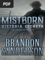 História Secreta - Mistborn Vol. 3.5 - Brandon Sanderson