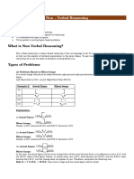 Non Verbal Reasoning