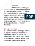 Tipos de Energia