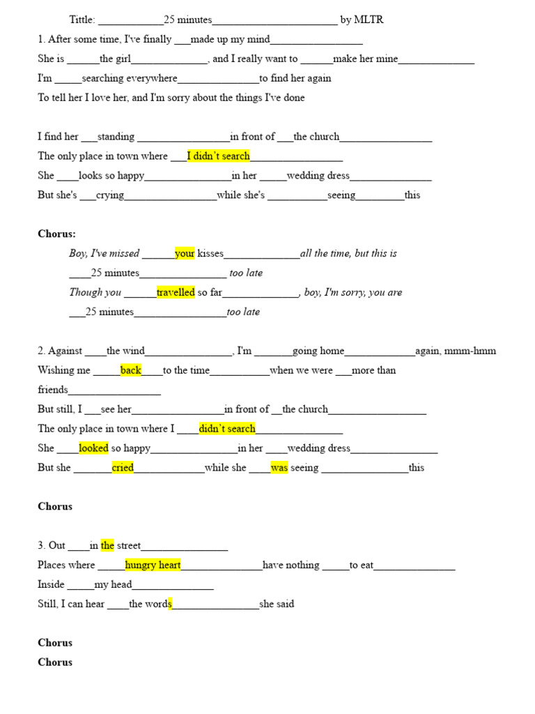25 Minutes | PDF | Home & Garden | Self-Improvement