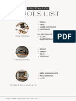 Tools List