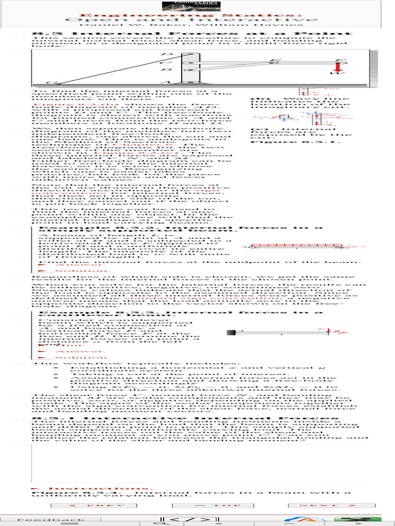 Engineering Statics for Students | PDF | Force | Bending