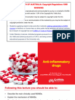 Anti Inflammatory Drugs