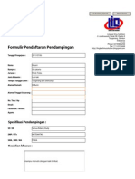 Form Pen Damping An Belajar Lis