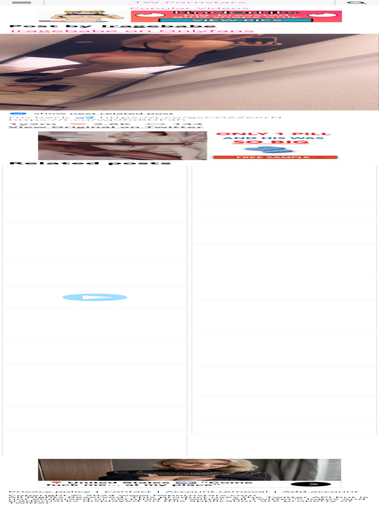 TW Pornstars - Iragebabe. Twitter. I'm Back ?. 1 | PDF