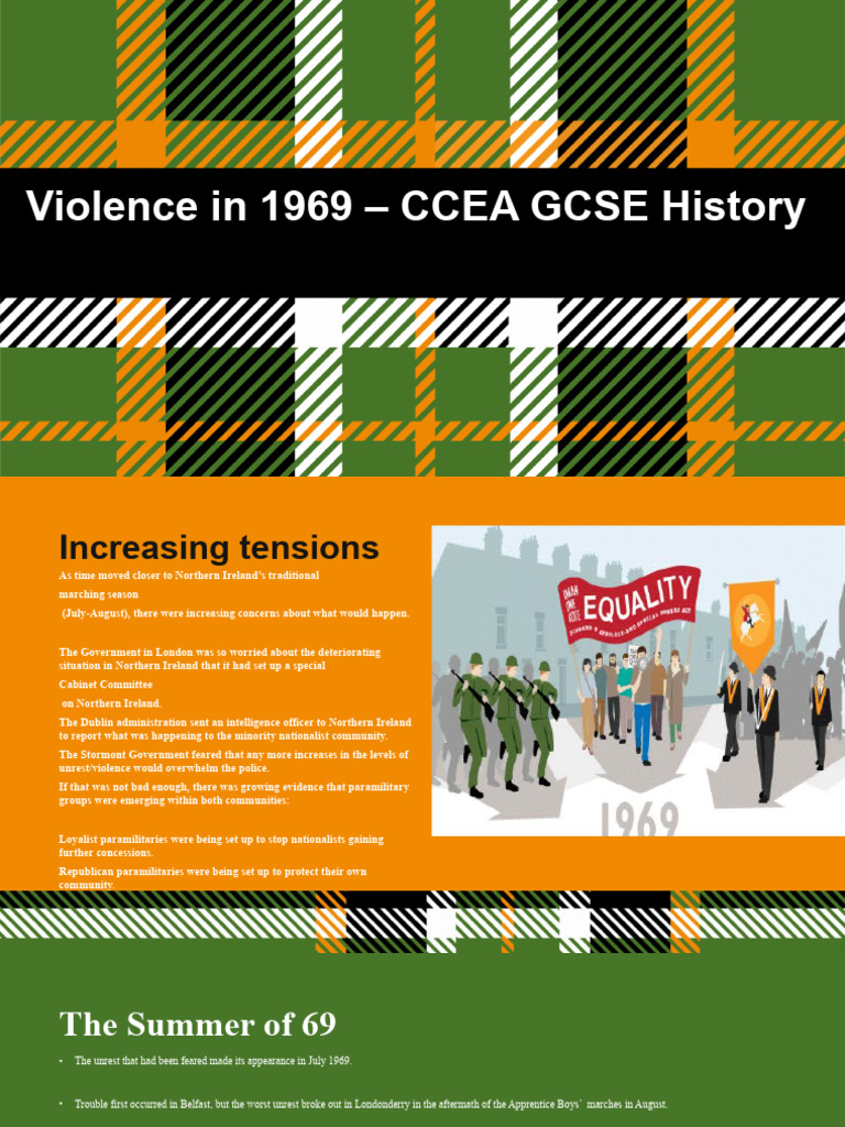 Violence in 69 and the emegence of paramilitary organisations pdf