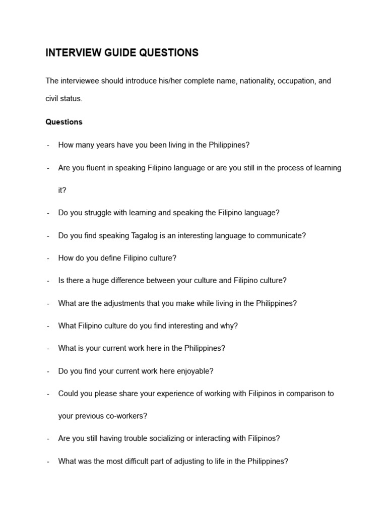 Expat Life in the Philippines | PDF