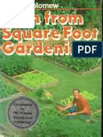 Cash From Square Foot Gardening