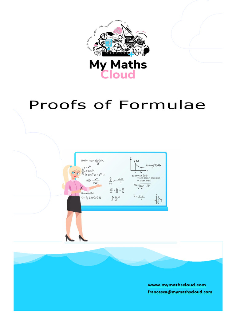 Mathematical Proofs of Key Formulae | PDF | Quadratic Equation | Arithmetic