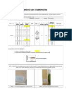 Ensayo Con Esclerómetro: 50 42 43 46 46 40 44 42 43 42 36 35 44 40 40 42 590 Columna