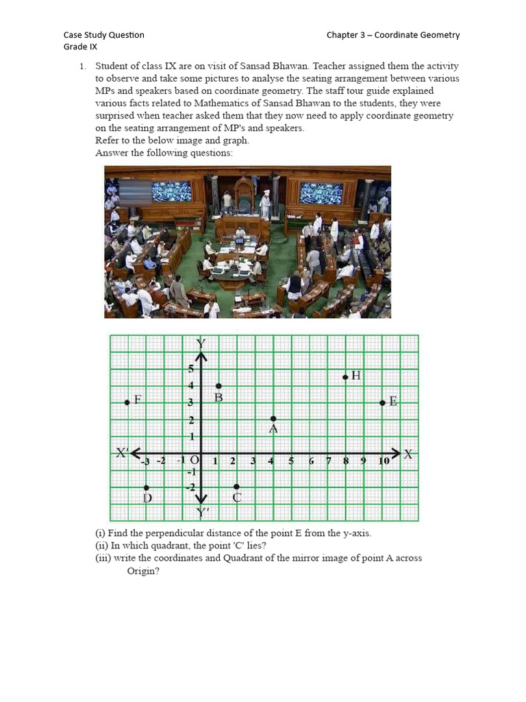 Case Study_chapter 3 | PDF | Cartesian Coordinate System | Euclidean ...