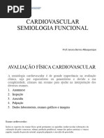 Exame Físico - Sistema Cardiovascular | PDF