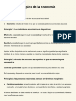 Los Diez Principios de La Economía: Palabra As Clave