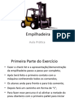 Aula Prática Empilhadeira - 1