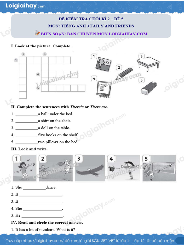 English Test for Grade 3 Students | PDF | Language Arts & Discipline ...