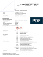 Clarus Rustymax Rac-05: Versão Nº.: 08 Data Revisão: 08.04.2022 Página: 1 de 6