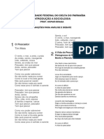 Letras de Músicas para Debate e Reflexão